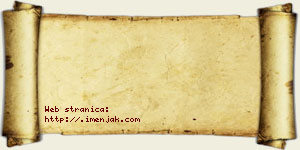 Mina Perčević vizit kartica